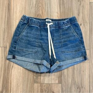 UpWest Blue Jean Shorts with Drawstring